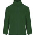 Bottle Green - Front - Roly Mens Artic Full Zip Fleece Jacket