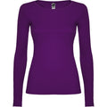 Purple - Front - Roly Womens-Ladies Extreme Long-Sleeved T-Shirt