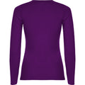 Purple - Back - Roly Womens-Ladies Extreme Long-Sleeved T-Shirt