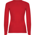 Red - Back - Roly Womens-Ladies Extreme Long-Sleeved T-Shirt