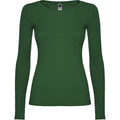 Bottle Green - Front - Roly Womens-Ladies Extreme Long-Sleeved T-Shirt