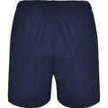 Navy Blue - Back - Roly Childrens-Kids Player Sports Shorts