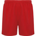 Red - Front - Roly Childrens-Kids Player Sports Shorts
