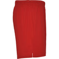Red - Side - Roly Childrens-Kids Player Sports Shorts