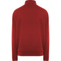 Red - Back - Roly Unisex Adult Ulan Full Zip Sweatshirt