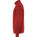 Red - Side - Roly Unisex Adult Ulan Full Zip Sweatshirt