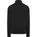 Solid Black - Back - Roly Unisex Adult Ulan Full Zip Sweatshirt