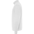 White - Side - Roly Unisex Adult Ulan Full Zip Sweatshirt
