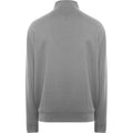 Grey Marl - Back - Roly Unisex Adult Ulan Full Zip Sweatshirt