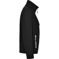 Solid Black - Side - Roly Womens-Ladies Antartida Soft Shell Jacket