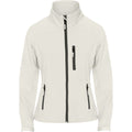 Pearl White - Front - Roly Womens-Ladies Antartida Soft Shell Jacket