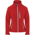 Red - Front - Roly Womens-Ladies Antartida Soft Shell Jacket
