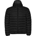 Solid Black - Front - Roly Mens Norway Quilted Insulated Jacket