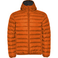 Vermillion Orange - Front - Roly Mens Norway Quilted Insulated Jacket