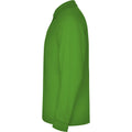 Grass Green - Lifestyle - Roly Mens Estrella Long-Sleeved Polo Shirt
