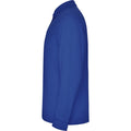 Royal Blue - Lifestyle - Roly Mens Estrella Long-Sleeved Polo Shirt