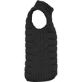 Solid Black - Side - Roly Womens-Ladies Oslo Insulated Body Warmer