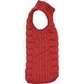 Red - Side - Roly Womens-Ladies Oslo Insulated Body Warmer