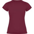 Garnet - Back - Roly Womens-Ladies Jamaica Short-Sleeved T-Shirt
