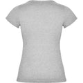 Grey Marl - Back - Roly Womens-Ladies Jamaica Short-Sleeved T-Shirt