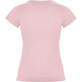 Light Pink - Back - Roly Womens-Ladies Jamaica Short-Sleeved T-Shirt
