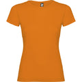 Orange - Front - Roly Womens-Ladies Jamaica Short-Sleeved T-Shirt