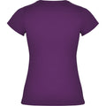 Purple - Back - Roly Womens-Ladies Jamaica Short-Sleeved T-Shirt