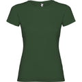 Bottle Green - Front - Roly Womens-Ladies Jamaica Short-Sleeved T-Shirt