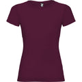 Burgundy - Front - Roly Womens-Ladies Jamaica Short-Sleeved T-Shirt