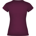 Burgundy - Back - Roly Womens-Ladies Jamaica Short-Sleeved T-Shirt