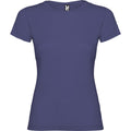 Blue Denim - Front - Roly Womens-Ladies Jamaica Short-Sleeved T-Shirt