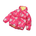 Pink-White-Yellow - Lifestyle - Peppa Pig Girls Peppa On A Unicorn Puffer Jacket