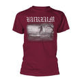 Maroon - Front - Burzum Unisex Adult Aske 2013 T-Shirt