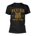 Black - Front - Pixies Unisex Adult Phys Ed T-Shirt