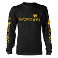 Black - Front - Wu-Tang Clan Unisex Adult Logo Long-Sleeved T-Shirt