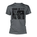 Charcoal Grey - Front - Hüsker Dü Unisex Adult Land Speed Record T-Shirt