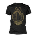 Black-Gold - Front - Cult Of Lilith Unisex Adult Emblem T-Shirt