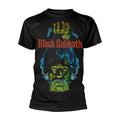 Black - Front - Black Sabbath Unisex Adult Movie Poster T-Shirt