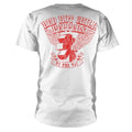 White - Back - Red Hot Chilli Peppers Unisex Adult By The Way Wings T-Shirt
