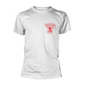 White - Front - Red Hot Chilli Peppers Unisex Adult By The Way Wings T-Shirt