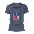 Grey - Front - NFL Unisex Adult Field Shield T-Shirt