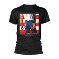 Black - Front - Bruce Springsteen Unisex Adult Born in the USA T-Shirt