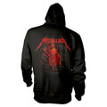 Black - Back - Metallica Unisex Adult 72 Seasons Skull Hoodie