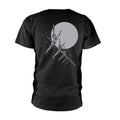 Black-Silver - Back - Hawkwind Unisex Adult Doremi Back Print T-Shirt