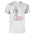 White - Front - Bruce Springsteen Unisex Adult Hologram T-Shirt