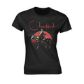Black - Front - Clutch Womens-Ladies Horse Rider T-Shirt