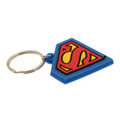Blue-Red-Yellow - Side - Superman Shield Keyring
