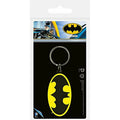 Black-Yellow - Side - Batman Bat Signal Keyring