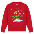 Red - Front - The Grinch Unisex Adult Merry Grinchmas Sweatshirt