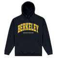 Black - Front - Berkeley Unisex Adult University Of California Arch Hoodie